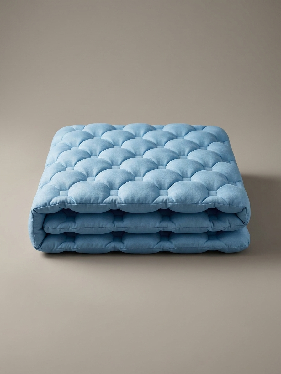 Tapis rafraîchissant Koozy plié — compact et facile à ranger