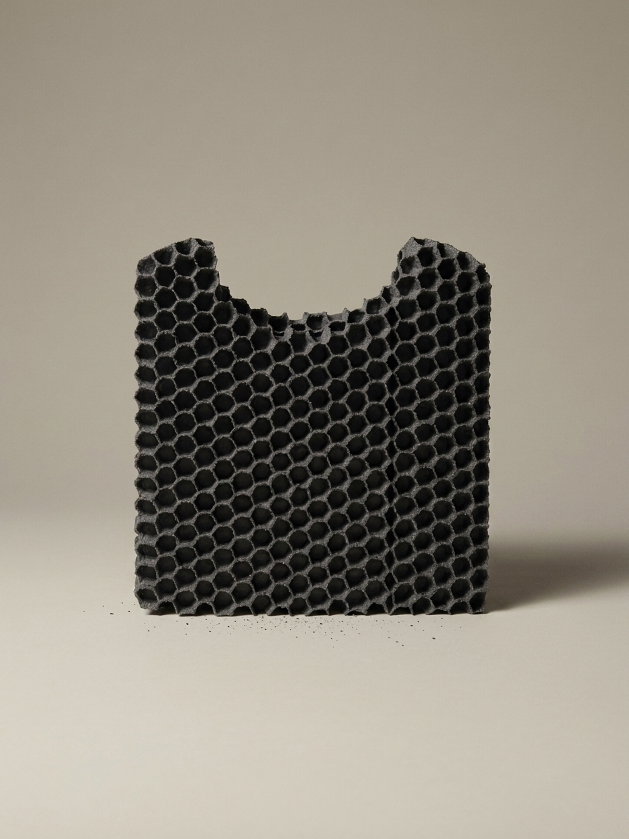 Structure alvéolée double couche du tapis de litière Koozy